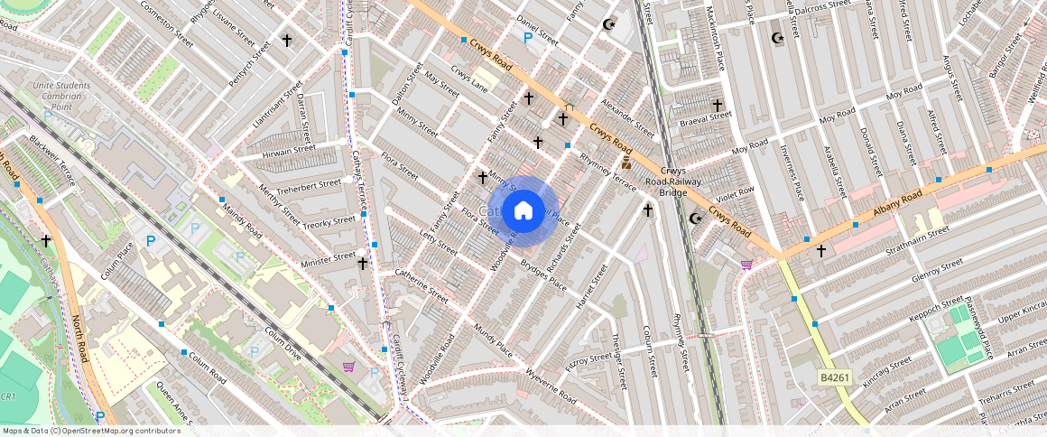 Woodville Road, Cathays, CF24