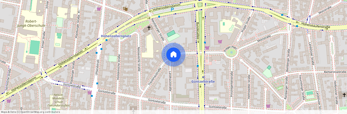 Nikolsburger Platz, 10717 Berlin - Wilmersdorf
