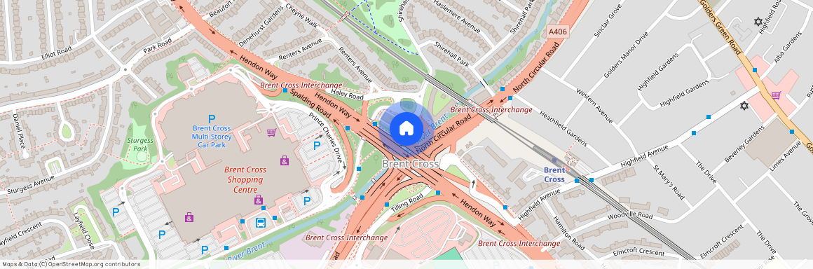 Brent Cross Gardens, Brent Cross, NW4, London