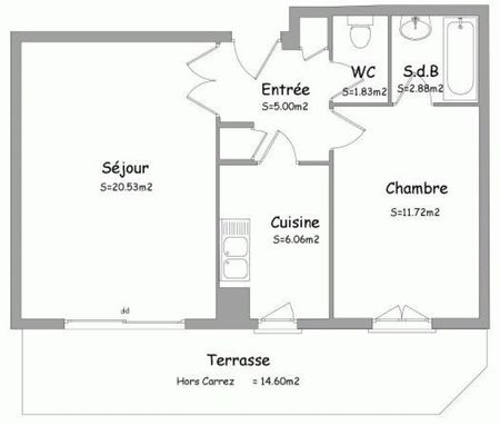 Location Appartement 2 pièces 48m² ORLEANS 45000 - Photo 4