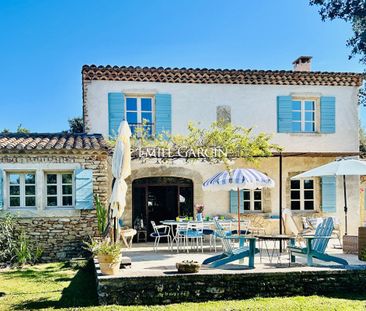 Luberon, Bonnieux, Mas à louer avec piscine - Photo 4