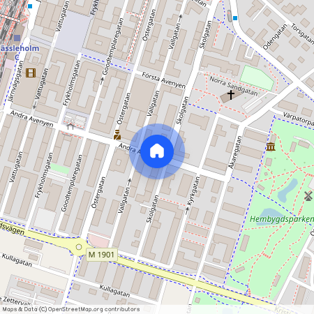 Andra Avenyen, Hässleholm