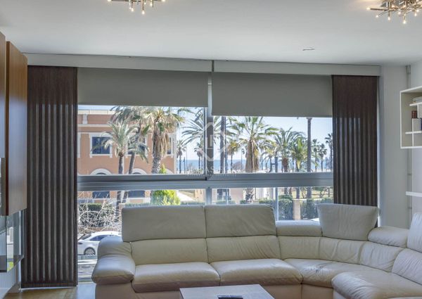 Excellent 3-bedroom apartment for rent in Playa Malvarrosa/Cabanyal, Valencia