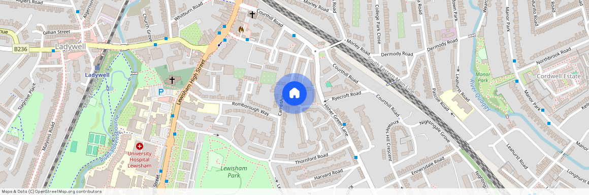 Campshill Road, Lewisham, SE13