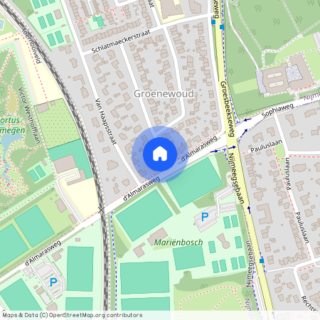 d'Almarasweg 12, Groenewoud, 6525DW, Nijmegen