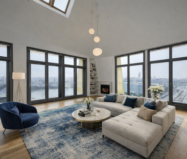 Exklusive Maisonette-Wohnung mit Panoramablick auf den Main im Fran... - Foto 2