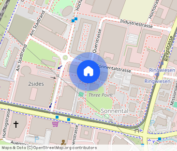 2.5 Zimmer, 70 m², 8. Stock - Foto 1