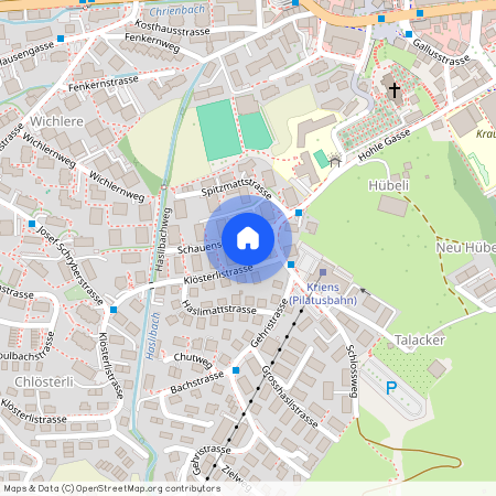 6010, Kriens, Schauenseestrasse, 3