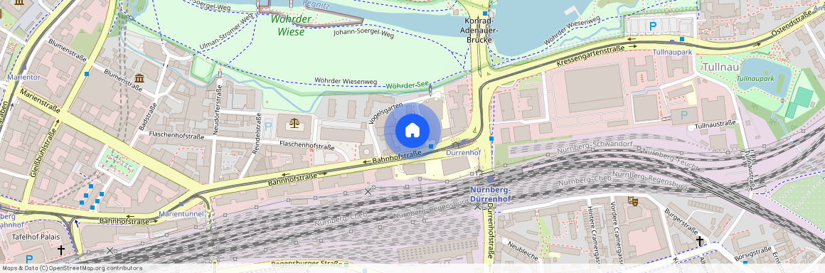 Bahnhofstr.83 Nbg, 90443 Nürnberg (Mittelfr) - Südstadt