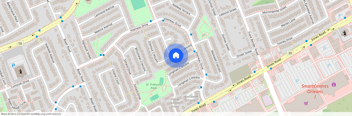 1834 D'AMOUR Crescent, Orleans - Convent Glen And Area