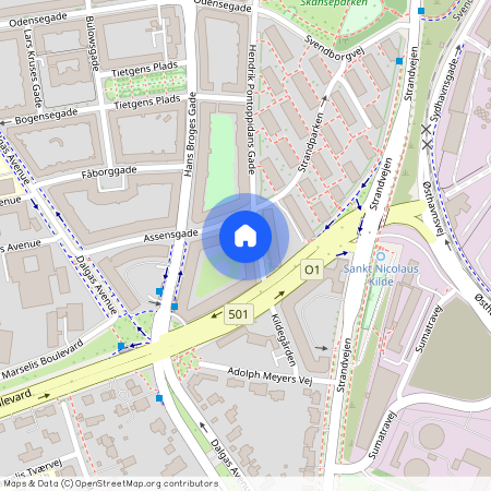 H. Pontoppidans Gade 30, 5. th. 8000 Aarhus C