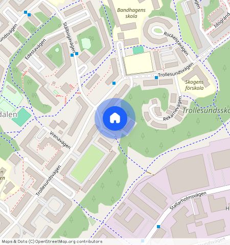 Trollesundsvägen **, Högdalen