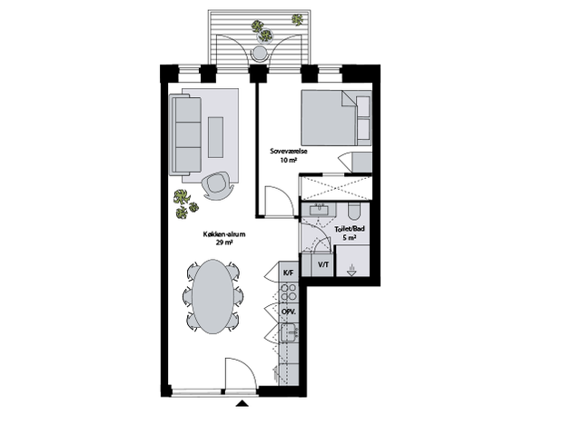 Eya Jensens Gade 7, St., #3, Aarhus - Foto 1