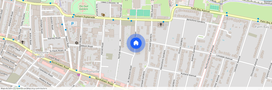 Surrey Road, Cliftonville, Margate, CT9 2FL, Kent