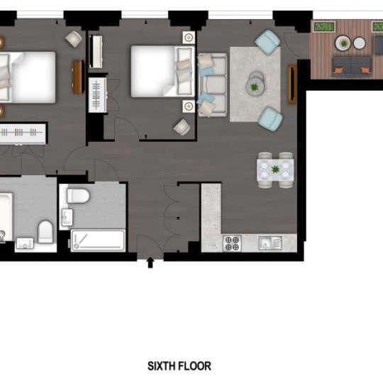The Residence Charles Clowes Walk, Nine Elms, SW11 - Photo 2