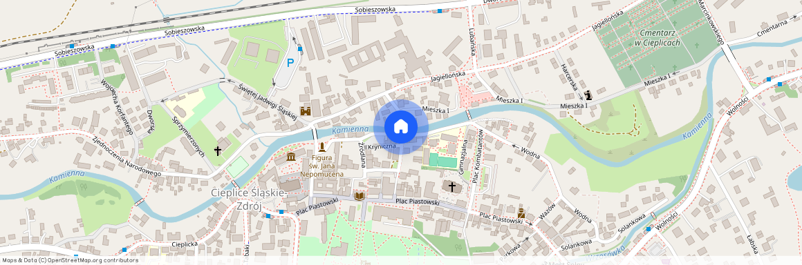 ul. Staromiejska, Cieplice Śląskie-Zdrój, Jelenia Góra, dolnośląskie