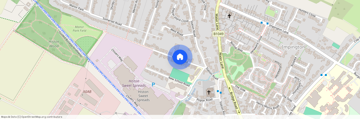 Histon CB24, Saffron Road