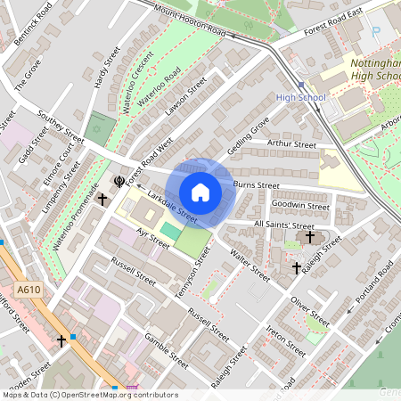 Wildman Street, Nottingham NG7