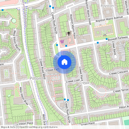 Crewe Road North, Crewe Toll, Edinburgh, EH5