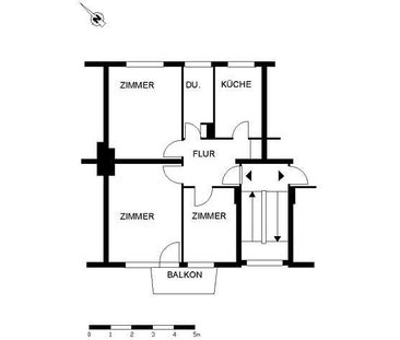 Wunsch nach Veränderung? 2,5-Zimmer-Wohnung mit Balkon - Photo 5