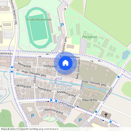 Västra Valla, Linköping, Östergötland, Medicingränd 1