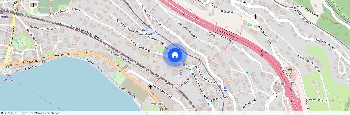 Avenue de Belmont 50, 1820 Montreux