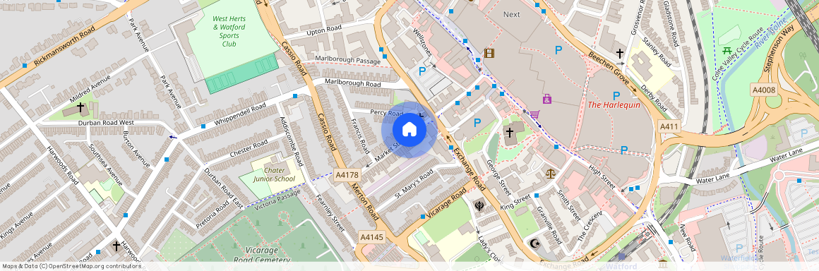 Market Street, Watford, Hertfordshire, WD18