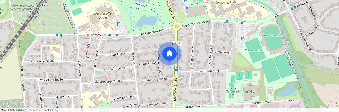 Dolberger Str. 100, 59229 Ahlen