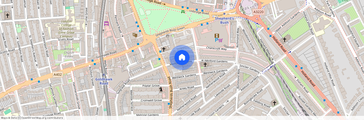 Minford Gardens, Shepherds Bush W14