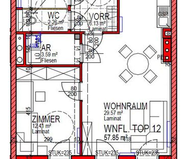 barrierefreie Wohnung in Groß Siegharts - Photo 2