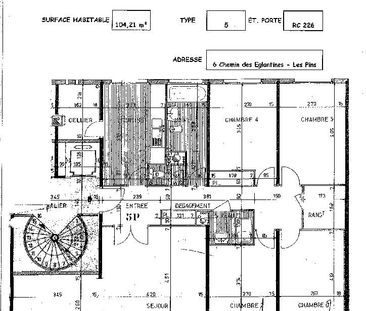 Location appartement T5 104.21m² à Saint-dizier (52100) Loyer CC * : 802.14 € Réf : ER.22112 - Photo 1