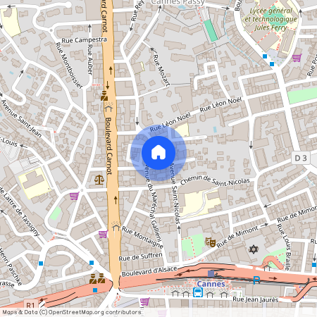 Building Rue du 11 Novembre - checkmyguest - 1350470, Rue du 11 Novembre, Cannes