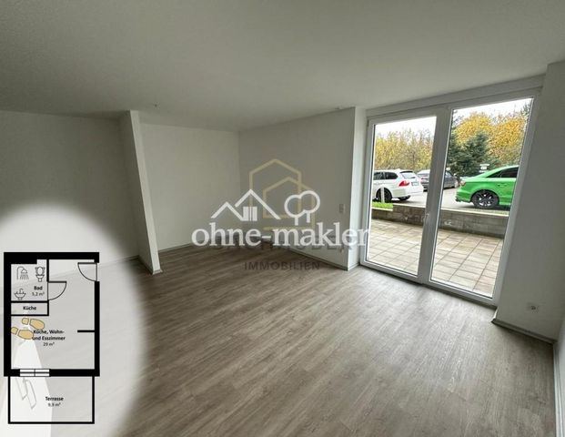 Moderne, barrierefreie 1-Zimmer-Wohnung mit Terrasse in Nabburg – ideal für jedes Alter - Foto 1
