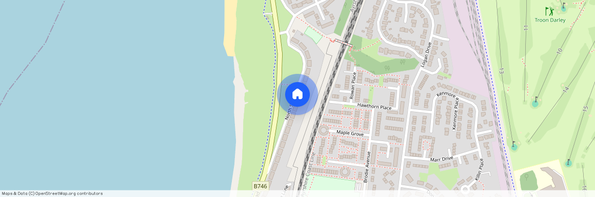 North Shore Road, Troon, KA10