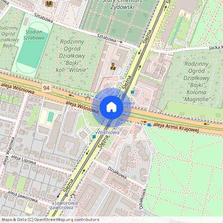 ul. Ślężna, Borek, Krzyki, Wrocław, dolnośląskie