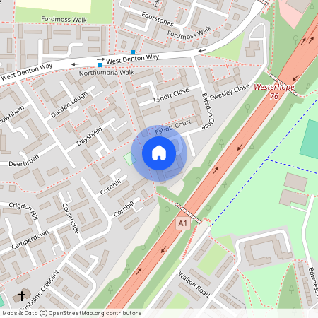 Earsdon Close, ., Newcastle upon Tyne, Tyne and Wear, NE5 2RL