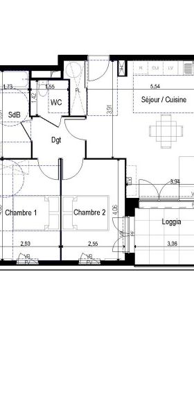 Location Appartement 3 pièces 62m² AGDE 34300 - Photo 2