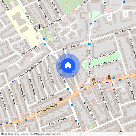 Luton Road, London, E17