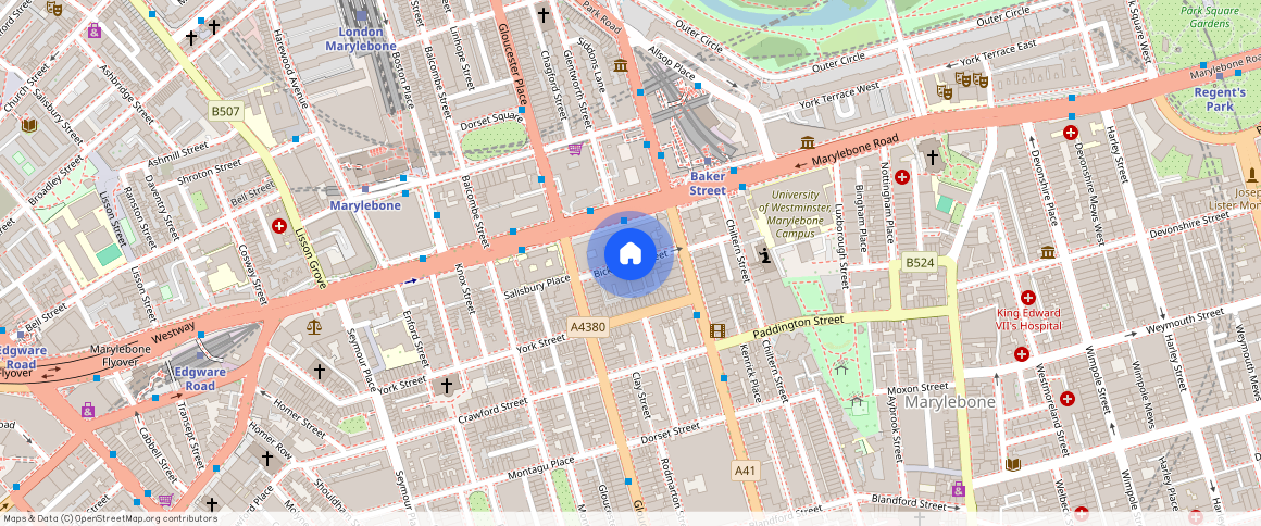 Bickenhall Street, Marylebone, W1, London