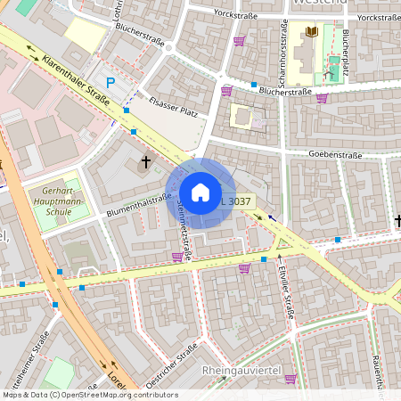 Klarenthaler Str. 16A, 65197 Wiesbaden OT Rheingauviertel