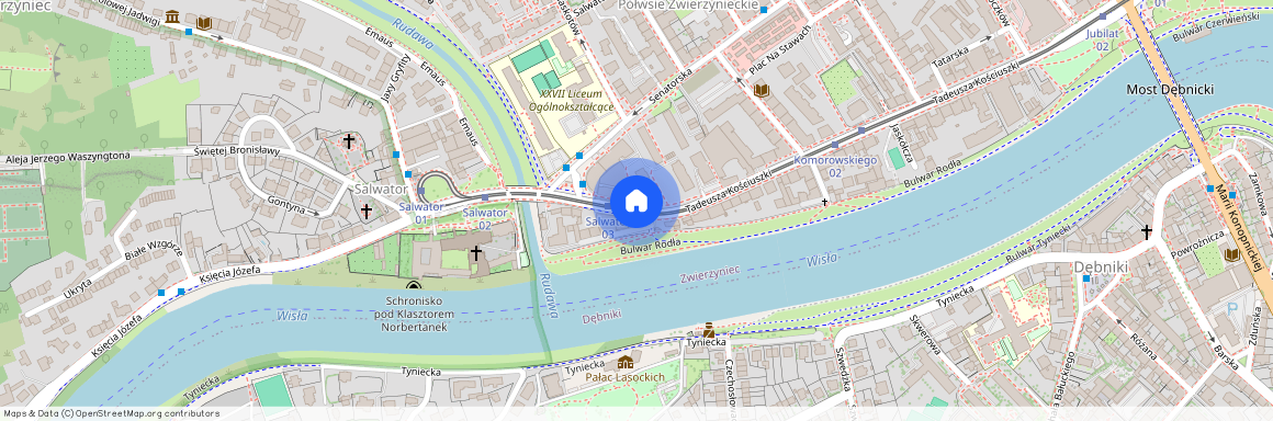 ul. Flisacka, Zwierzyniec, Zwierzyniec, Kraków, małopolskie