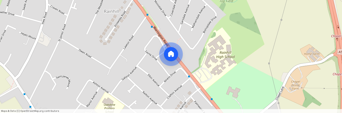 Warrington Road, Rainhill, Prescot, L35