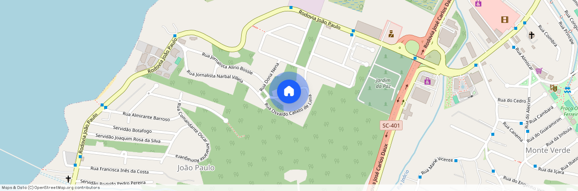 Rua, Dorvalina Machado Coelho, 409, João Paulo, Florianópolis