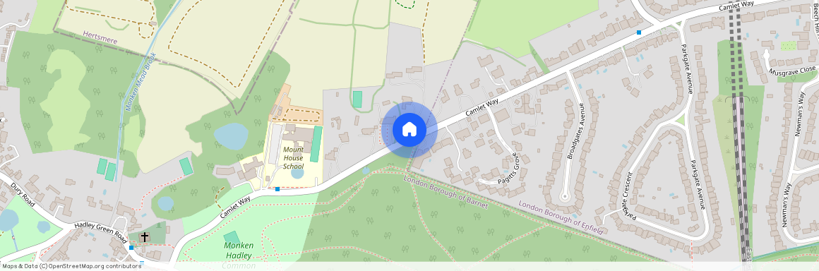Camlet Way Hadley Wood EN4