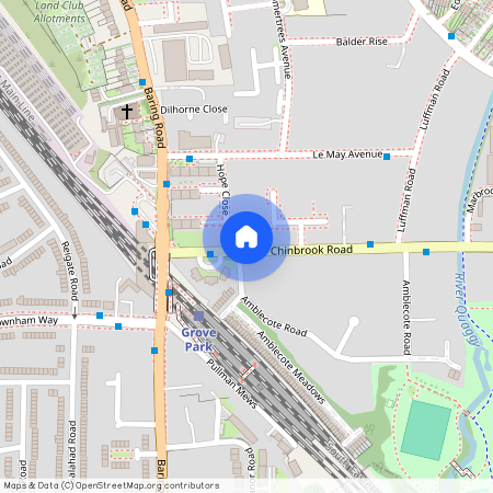 Chinbrook Road / Baring Road (Stop G), London SE12 0BW