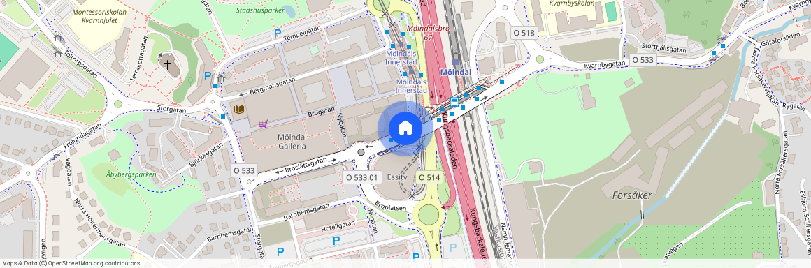 Hälsans promenad, Mölndal