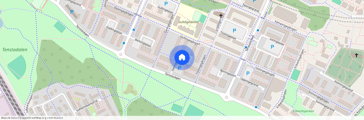 Faringeplan, Spånga