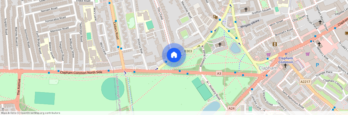 The Chase, Clapham Common North Side, SW4