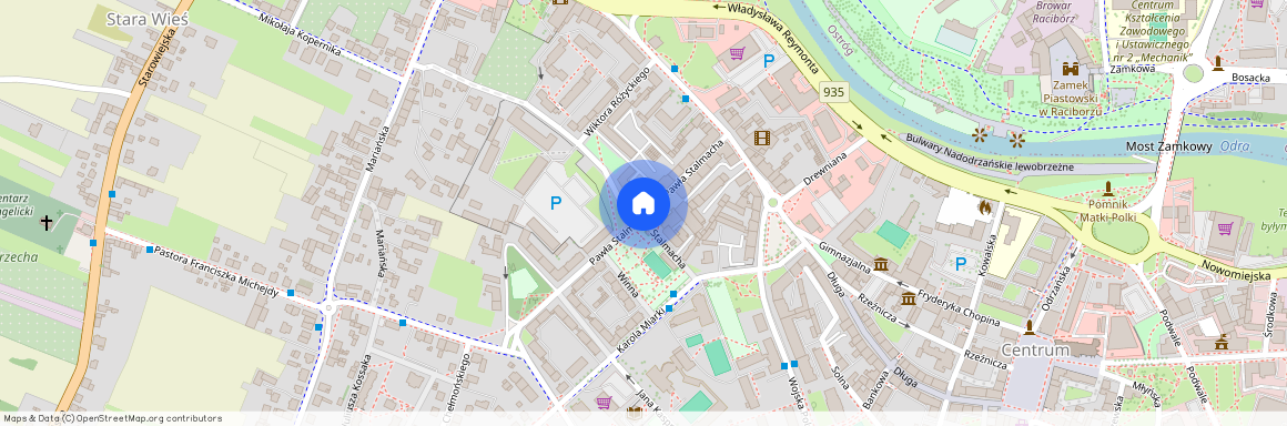 ul. Pawła Stalmacha, Racibórz, raciborski, śląskie