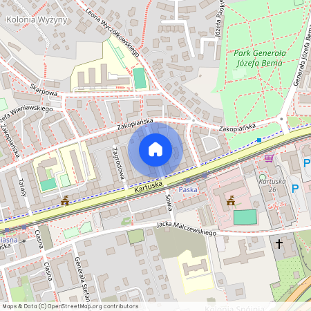 ul. gen. Józefa Sowińskiego, Siedlce, Gdańsk, pomorskie